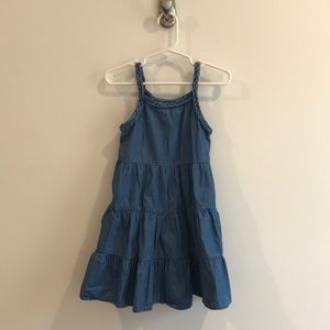 Peek kids denim dress size Small (4-5)